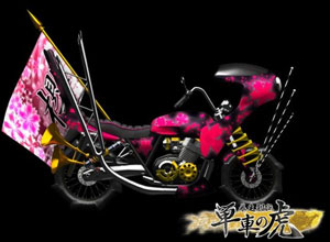 ネイキッドタイプ改造バイク例画像１